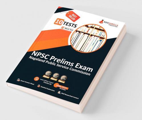 NPSC Prelims Exam 2023 (Paper-1) - Nagaland Public Service Commission - 10 Full Length Mock Tests (2000 Solved Questions) with Free Access to Online Tests