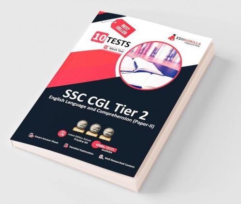 SSC CGL Tier 2 (English language and comprehension) Book 2023 (English Edition) - 10 Full Length Mock Tests (2000 Solved Objective Questions) with Free Access to Online Tests