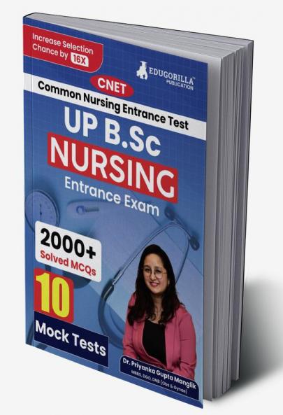 UP B.Sc Nursing Entrance Exam 2024 | Nursing Common Entrance Test (CNET) - Solved 10 Full Length Mock Tests (2000 MCQs) with Free Access to Online Tests