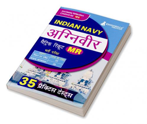 Indian Navy Agniveer Matric Recruit (MR) Exam 2024 (Hindi Edition) | Agnipath Scheme - Male/Female | 35 Solved Practice Mock Tests with Free Access to Online Test Series