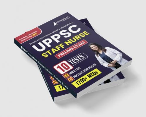 EduGorilla UPPSC Staff Nurse Recruitment Prelims Book 2023 (English Edition) - 8 Full Length Practice Test and 2 Previous Year Paper (1700 Solved Questions) with Free Access to Online Tests