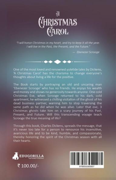 A Christmas Carol: A Mystical Fable the Christmas Ghosts