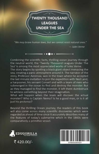 Twenty Thousand Leagues under the Sea: The Magical Underwater World from the Eyes of Captain Nemo