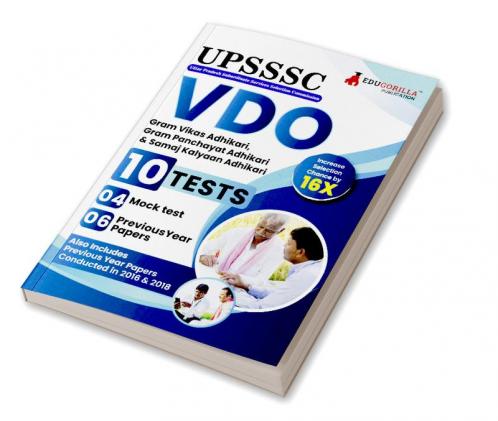 UPSSSC VDO Exam 2023 : Panchayat Officer (English Edition) - 4 Mock Tests and 6 Previous Year Paper (Solved MCQ Questions) with Free Access to Online Tests