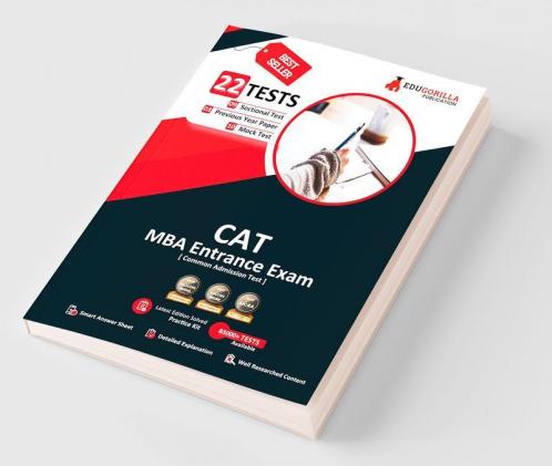 CAT 2023 : MBA Entrance Exam (Common Admission Test) - 10 Practice Tests 9 Sectional Tests and 3 Previous Year Papers (1100 Solved Questions) with Free Access to Online Tests
