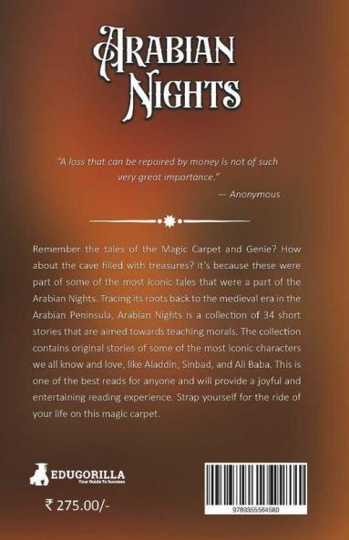 Arabian Nights: Adventure Tales of Ali Baba Aladdin and Sinbad