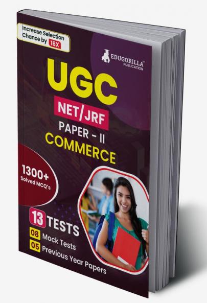 NTA UGC NET/JRF Commerce (Paper II) Exam 2024 (English Edition) - 8 Mock Tests and 5 Previous Year Papers (1300+ Solved Questions) with Free Access to Online Tests