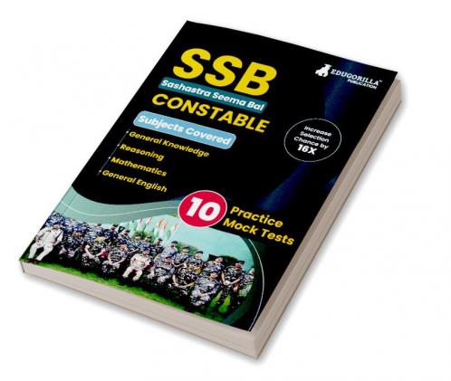 SSB Constable Book 2023 : Sashastra Seema Bal (English Edition) - 15 Full Length Mock Tests with Free Access to Online Tests