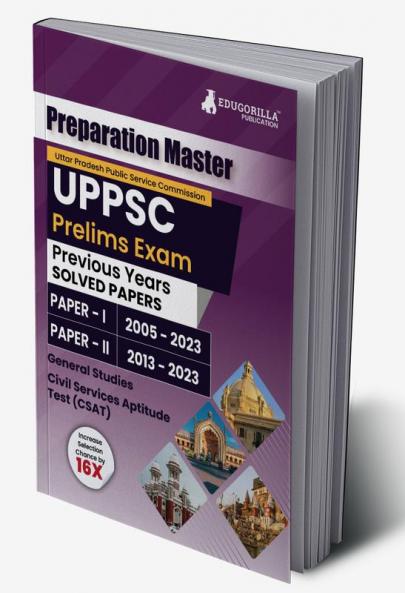 Preparation Master UPPSC Prelims Exam (English Edition) : 30 Solved Previous Year Papers (Paper I and Paper II) with Free Access To Online Tests