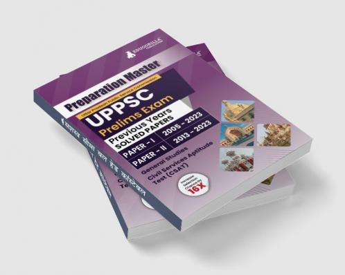 Preparation Master UPPSC Prelims Exam (English Edition) : 30 Solved Previous Year Papers (Paper I and Paper II) with Free Access To Online Tests