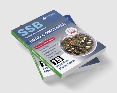 SSB Head Constable Book 2023 (English Edition) - 15 Full Length Mock Tests with Free Access to Online Tests