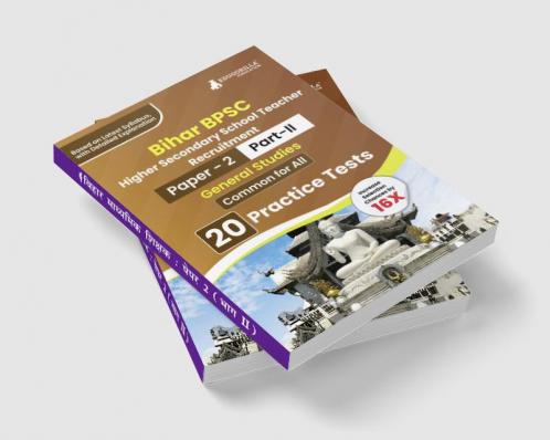 Bihar Higher Secondary School Teacher General Studies Book 2023 (Part II of Paper 2) Conducted by BPSC - 20 Practice Tests with Free Access to Online Tests