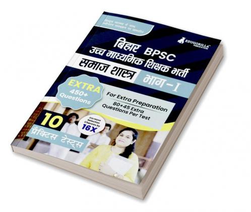 Bihar Higher Secondary School Teacher Sociology Book 2023 (Part I) Conducted by BPSC - 10 Practice Mock Tests (1200+ Solved Questions) with Free Access to Online Tests