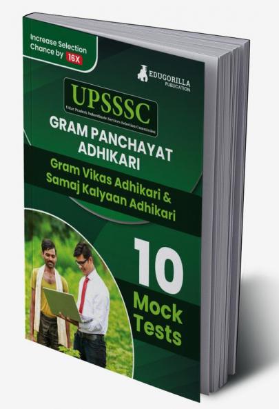UPSSSC VPO Exam 2023 : Village Panchayat Officer (English Edition) - 10 Full Length Mock Tests (1500 Solved Questions) with Free Access to Online Tests