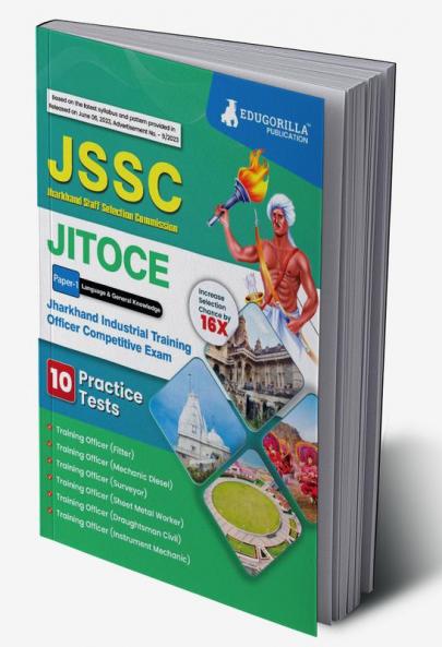 JITOCE Paper 1 Book 2024 : Language & General Knowledge (English Edition) - Jharkhand Industrial Training Officers Combined Examination - 10 Practice Mock Tests with Free Access to Online Tests