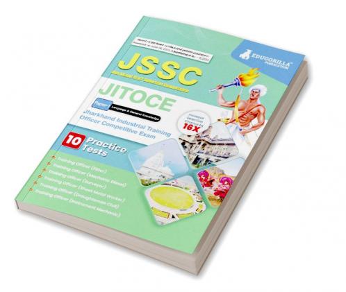 JITOCE Paper 1 Book 2024 : Language & General Knowledge (English Edition) - Jharkhand Industrial Training Officers Combined Examination - 10 Practice Mock Tests with Free Access to Online Tests