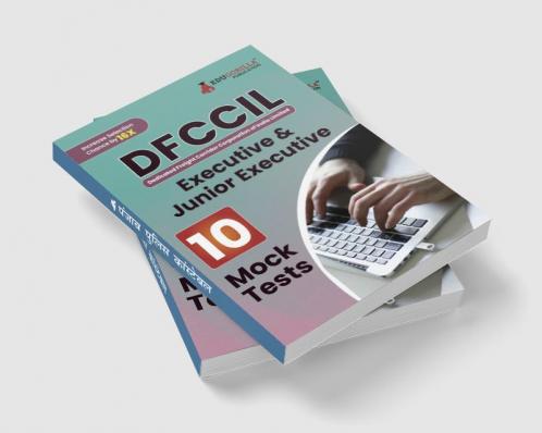 DFCCIL Executive and Junior Executive Book 2023 (English Edition) : Dedicated Freight Corridor Corporation of India - 10 Full Length Mock Tests with Free Access to Online Tests