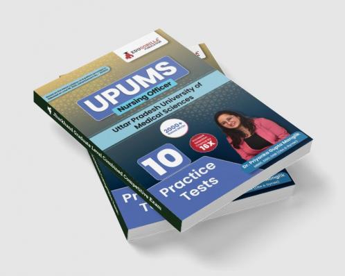 UPUMS Nursing Officer Exam Book 2024 (English Edition) | Uttar Pradesh University of Medical Sciences - 10 Full Length Mock Tests with Free Access to Online Tests