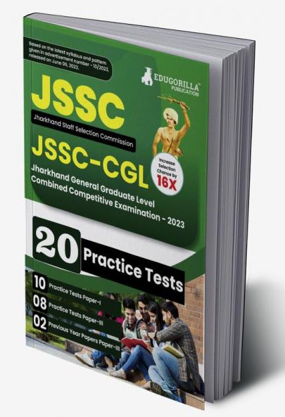 JSSC (Jharkhand Staff Selection Commission) - CGL Paper I and III Book 2023 (English Edition) - 18 Full Length Practice Mock Tests (Paper I and Paper III) and 2 Previous Year Papers (Paper III) with Free Access to Online Tests
