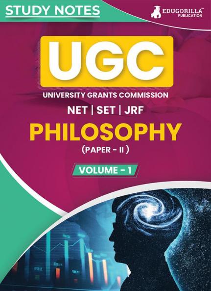 UGC NET Paper II Philosophy (Vol 1) Topic-wise Notes (English Edition) | A Complete Preparation Study Notes with Solved MCQs