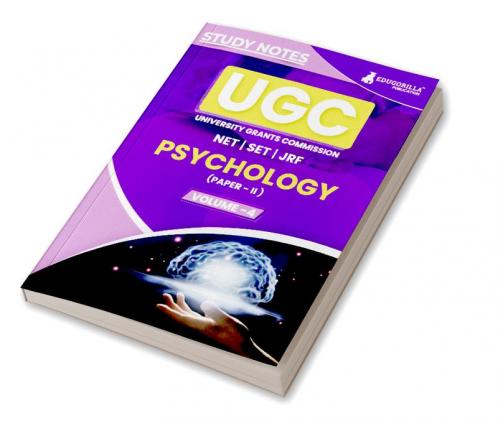 UGC NET Paper II Psychology (Vol 4) Topic-wise Notes (English Edition) | A Complete Preparation Study Notes with Solved MCQs