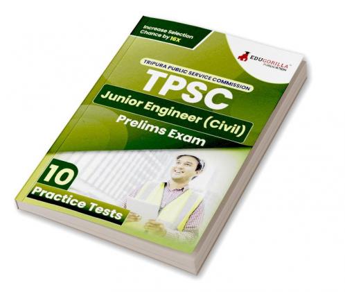 TPSC Junior Engineer (Civil) Prelims Exam Book 2023 - Tripura Public Service Commission | 12 Practice Tests (1200 Solved Questions) with Free Access to Online Tests