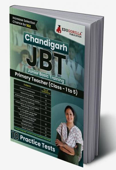 Chandigarh JBT (Primary Teacher) Exam Book 2024 (English Edition) : Junior Basic Training - 10 Practice Tests (1500 Solved Questions) with Free Access to Online Tests