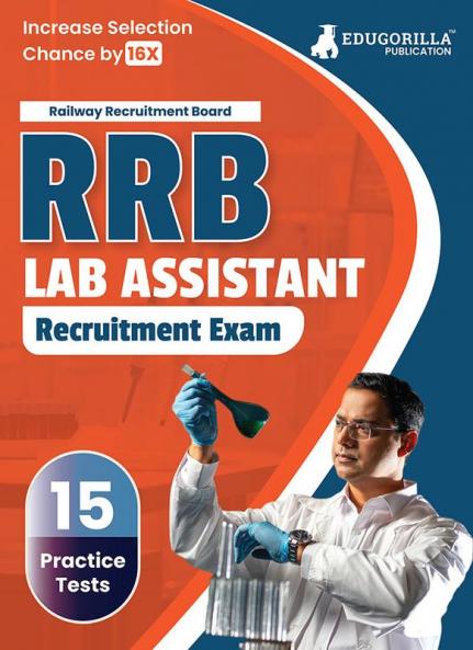RRB Lab Assistant Recruitment Exam Book: English Edition | Railway Recruitment Board | 15 Practice Tests (1500 Solved Mcqs)