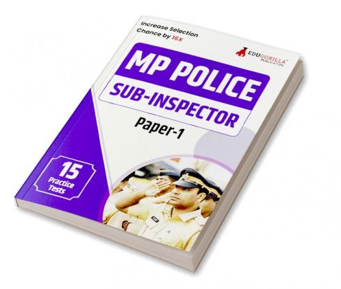 MP Police Sub Inspector (Paper-I) Recruitment Exam Book 2023 (English Edition) - 15 Practice Tests (1500 Solved MCQs) with Free Access to Online Tests