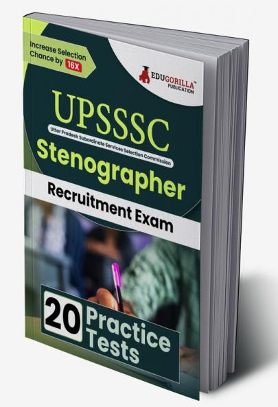 UPSSSC Stenographer Recruitment Exam Book 2023 (English Edition) | Uttar Pradesh Subordinate Services Selection Commission | 20 Practice Tests (1600 Solved MCQs) with Free Access To Online Tests