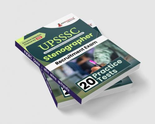 UPSSSC Stenographer Recruitment Exam Book 2023 (English Edition) | Uttar Pradesh Subordinate Services Selection Commission | 20 Practice Tests (1600 Solved MCQs) with Free Access To Online Tests