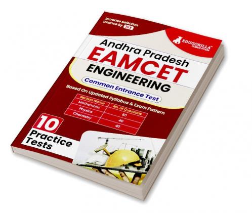 AP EAMCET Engineering Exam Book 2024 (English Edition) | Andhra Pradesh Engineering Agricultural and Medical Common Entrance Test | 10 Practice Tests (1600 Solved MCQs) with Free Access To Online Tests