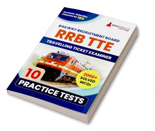 RRB TTE : Travelling Ticket Examiner Recruitment Exam Book 2024 (English Edition) | Railway Recruitment Board | 10 Practice Tests (2000 Solved MCQs) with Free Access To Online Tests