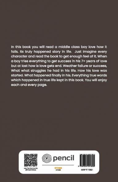 A Sincere Love Failure Story