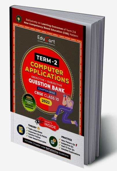 Educart Term II CBSE Class 10 Computer Application Questions Bank