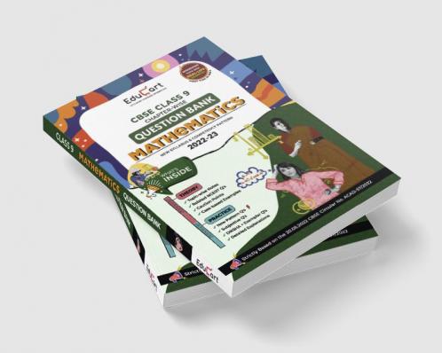 Educart CBSE Class 9 MATHEMATICS Question Bank Book for 2022-23 (Includes Chapter wise Theory & Practice Questions 2023)