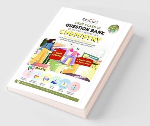 Educart CBSE Class 12 Chemistry Question Bank Book For 2022-23