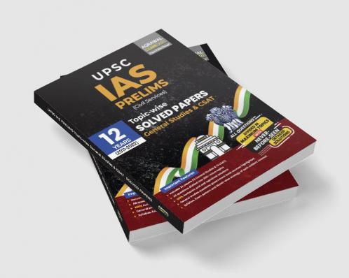 Examcart UPSC IAS Prelims (Civil Services) Topic-wise Solved Papers For 2023 Exam in English
