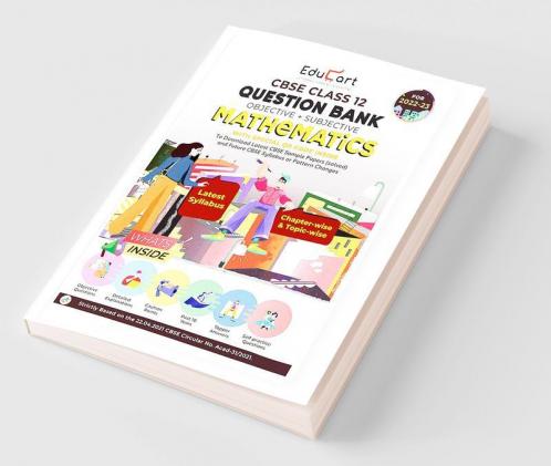 Educart CBSE Class 12 Mathematics Question Bank Book For 2022-23