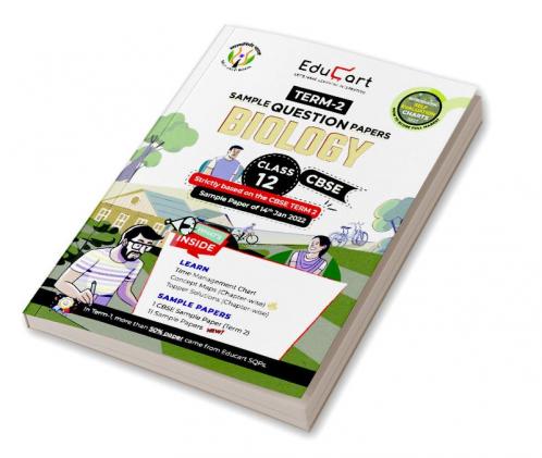 Educart CBSE Term 2 Biology Class 12 Sample Papers Book 2022