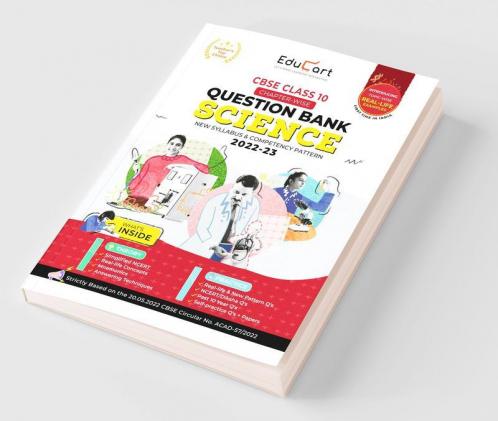 Educart CBSE Class 10 SCIENCE New Question Bank Book For 2022-23 (Includes Past Years Latest Syllabus and Pattern) (Sanjiv Sir)