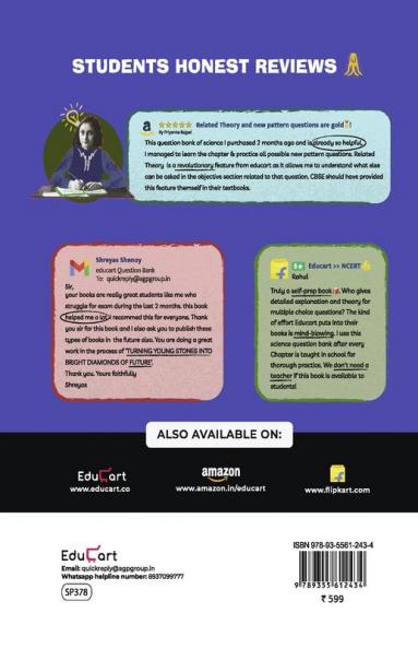 Educart CBSE Class 10 ENGLISH Language and Literature New Question Bank Book For 2022-23 (Includes Past Years Latest Syllabus and Pattern)