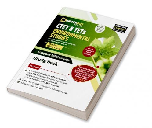 Examcart CTET Paper 1 EVS ( Environment Studies) And Pedagogy Text Book for 2023 Exams in English