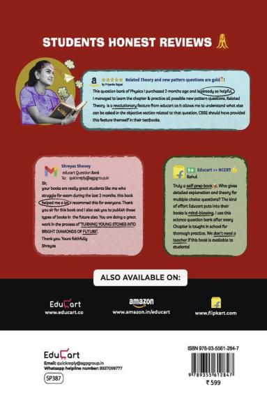 Educart CBSE Class 12 ENGLISH CORE New Question Bank Book For 2022-23 (Includes Past Years Latest Syllabus and Pattern)