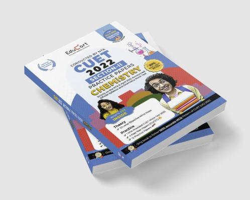 Educart NTA CUET Chemistry Section II Practice Papers Book for July 2022 Exam (Strictly based on the Latest Official CUET-UG Mock Test 2022)