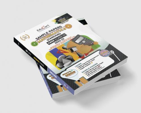 Educart CBSE Class 10 MATHEMATICS STANDARD Sample Papers 2023 (With Exclusive Topper Answers and Marks breakdown 2022-23)