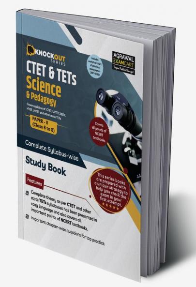 Examcart CTET & TETs Science and Pedagogy (Paper-2) Study Book for 2024 Exams in English