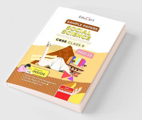 Educart CBSE Class 9 SOCIAL SCIENCE Sample Papers 2022-23 (With Detailed Explanation Topper Tips & Time Management for 2023 Exams)