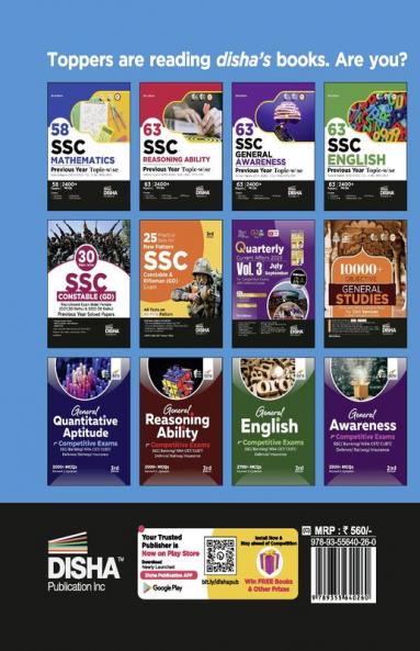 Complete Guide to SSC Constable & Rifleman (GD) Exam with Previous Year Questions 4th Edition | Past Year Solved Papers PYQs | CAPF/ NIA/ SSF/ Assam Rifles/ CISF/ BSF
