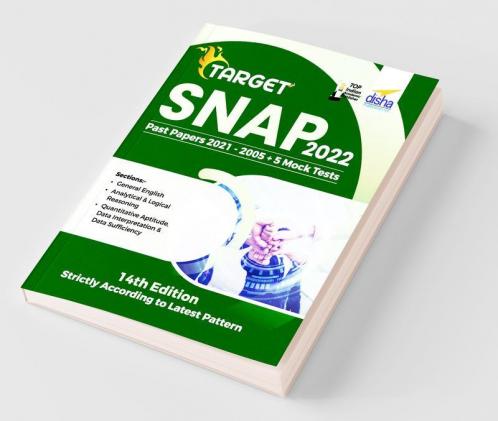 TARGET SNAP 2022 (Past Papers 2005 - 2021) + 5 Mock Tests 14th Edition